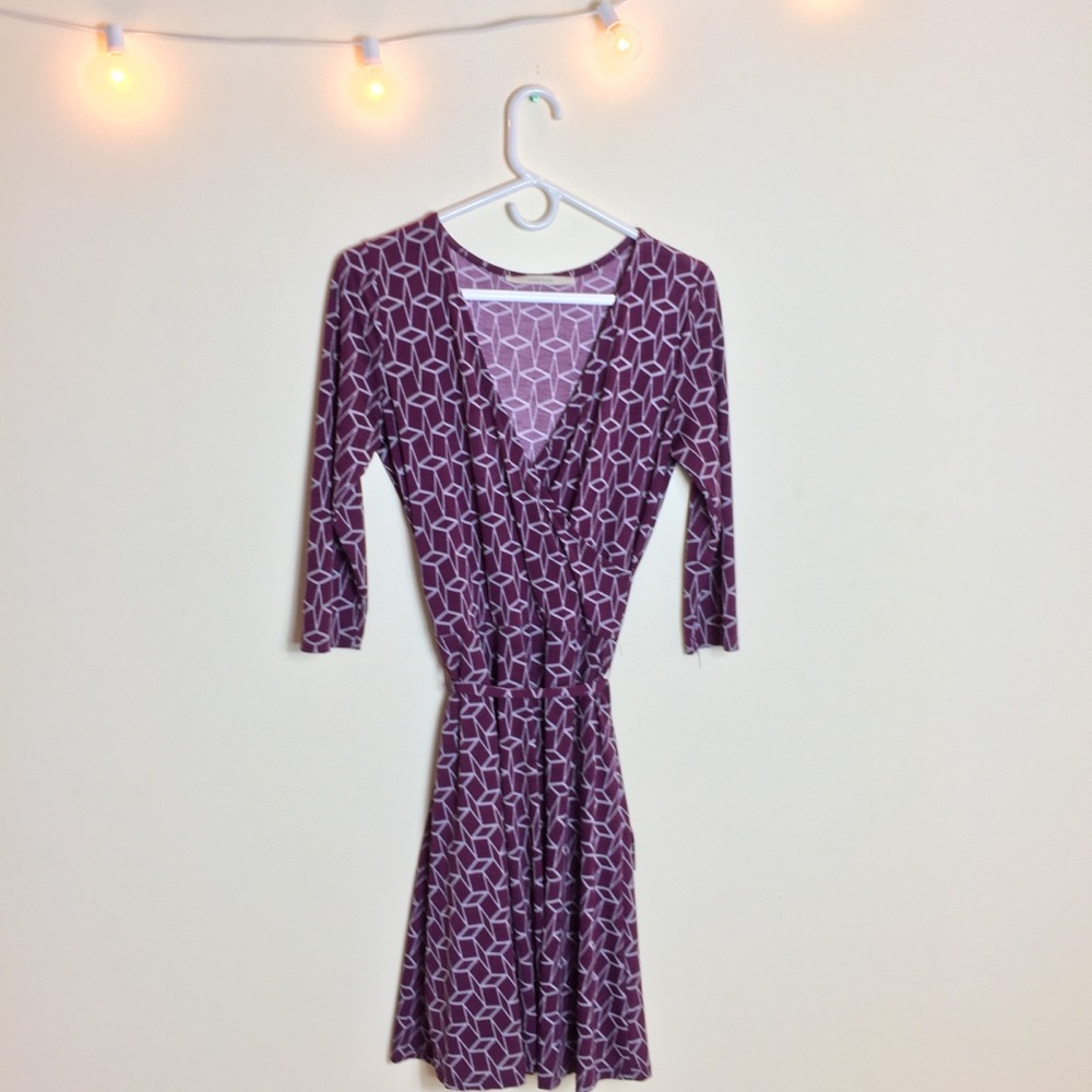 41 Hawthorn Renesme Geo Print Wrap Dress